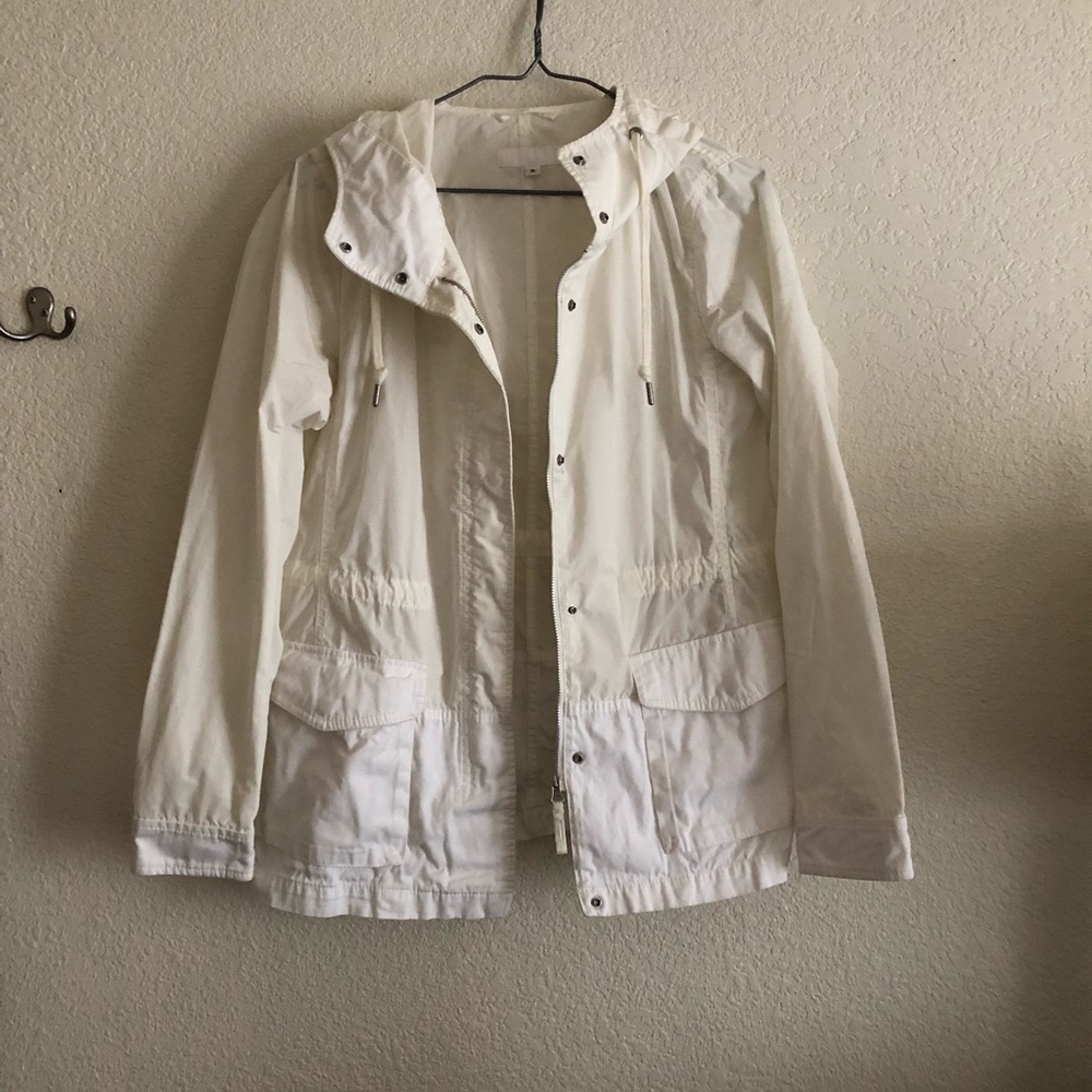Uniqlo White Sporty Jacket